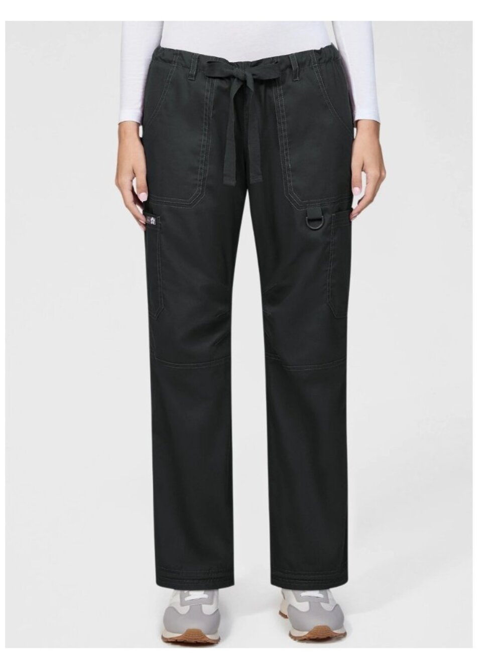 Koi By Kathy Peterson Lindsey Women's Scrub Pants 701 -Black - Small (Petite)